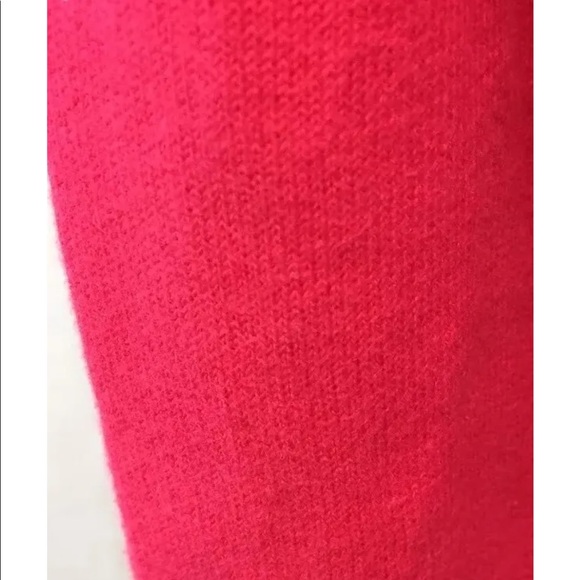 2/$20 Tommy Hilfiger Girl Cardigan Argyle Sweater Hot Pink L 12-14 Cotton - Picture 7 of 8